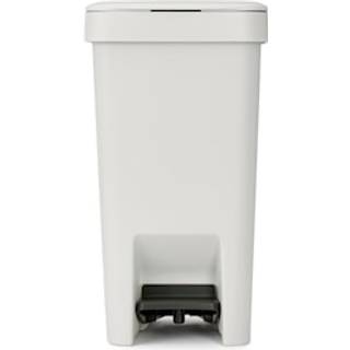 Brabantia StepUp Pedalspand, 10 Liter - i Genanvendt plast-Light Grey