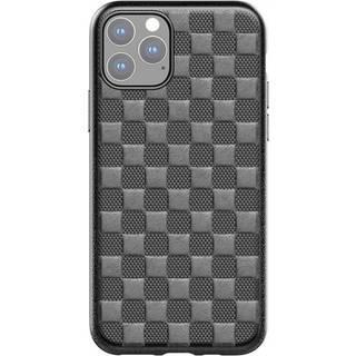 Ternet motiv i blødt TPU-etui til iPhone 11 Pro, Sort