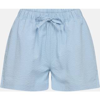 JBS of Denmark Women Natshorts "Seersucker" | Bambusviskose | Blå, størrelse L