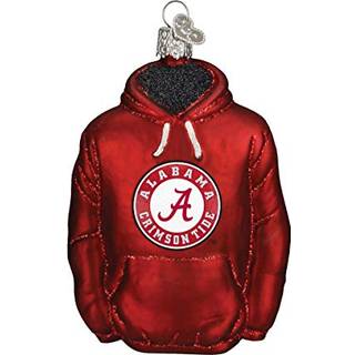 Old World Christmas University of Alabama Glass bl?st ornamenter til juletr?h?ttetr?je