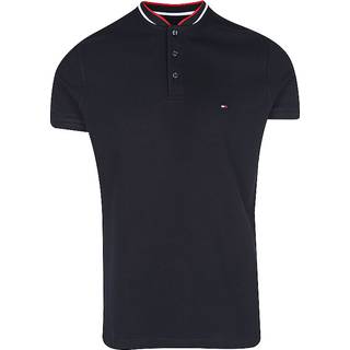 Mandarin Collar Slim Polo Shirt
