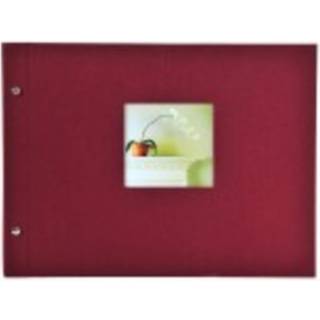 goldbuch Screw album Bella Vista 30x25 40 white pages bordeaux