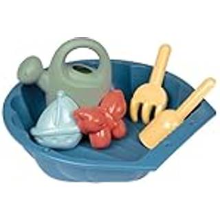 Smoby Life Lille sandkasse med sandforme, vandkande og redskaber