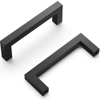 Neiko Heritage Designs Contemporary Pull 3 tommer Center til Center Matte Black Finish (10-Pack)