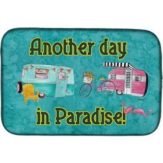 """" Caroline's Treasures En anden dag i paradisskåltørringsmåtte 14 """" """" X 21 """" """" Multicolor """"