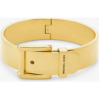 MK Colby Large Precious Metal-Plated Brass Bangle - Gold - Michael Kors - ONE SIZE