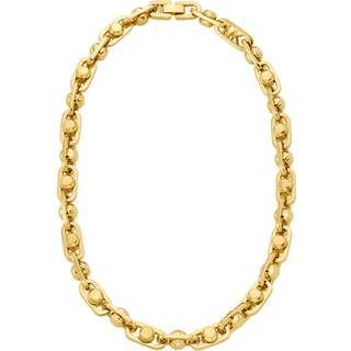 MK Astor Large Precious Metal-Plated Brass Link Necklace - Gold - Michael Kors - ONE SIZE