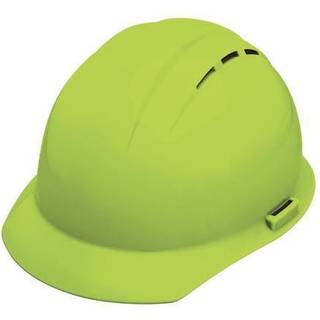 ERB 19250 Americana Vent Cap Style Hard Hat med glidelåsemonteringsmedium