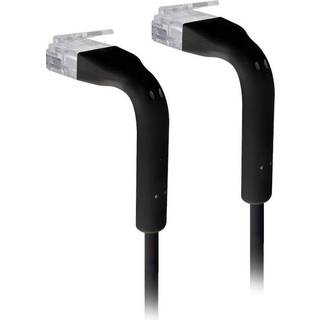Ubiquiti Networks U-CABLE-PATCH-RJ45-BK-50 netværkskabel Sort 0,1 m Cat6