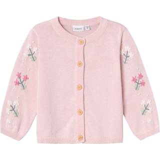 Name It Parfait Pink Broderi Cardigan