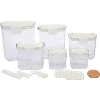 Progressiv Prokeeper Baker's Airtight Kitchen Storage Canister Container Set til melsukker og mere holder ingredienserne friske med tilbeh?r (hvi