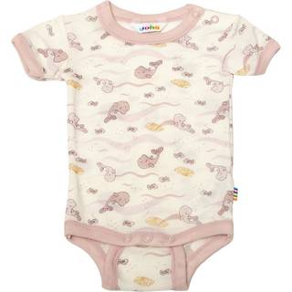 Joha Mønstret Uld-bodysuit Lyserød 60 cm  Lyserød  60 cm  kvinde