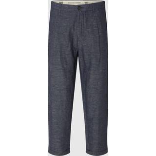 SLH180-RELAXED CROP RON SUN PLEAT P