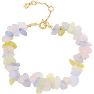 Hultquist Dusty rainbow armbånd i forgyldt