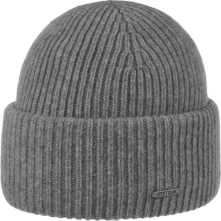Stetson Men's Beanie Merino Grey Melange, OneSize
