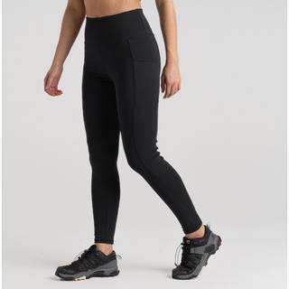 Craghoppers Women's Kiwi Legging Leggings Damer størrelse 34 farve sort