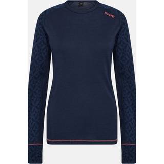 Langærmet undertrøje | 100% uld | Navy