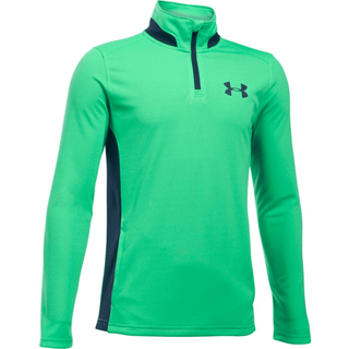 Under Armour 1/4 Zip Junior 130 VAPER GREEN/ACADEMY