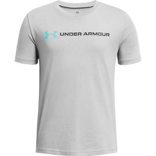 T-shirt Under Armour Logo Wordmark 1380747-011 Størrelse YXS