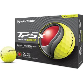 Taylormade TP5x (2024) Golfbolde - Gul