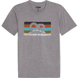 Outdoor Research Unisex OR Advocate Stripe T-Shirt Pebble, S