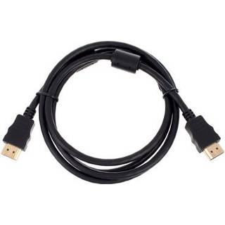 High Speed HDMI 2.0 kabel - 4K/60Hz - Sort - 1.5 m
