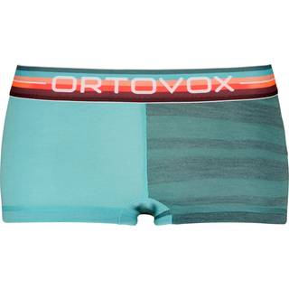Ortovox Women's 185 Rock'N'Wool Hot Pants Merino undertøj Damer størrelse XS farve turkis