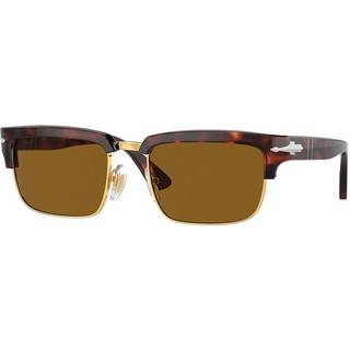 Persol Unisex PO3354S 24/33 Solbriller Acetat Skildpadde Brun Firkantet Normal