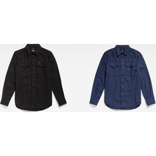 Marine Slim Shirt - Dark blue - Men