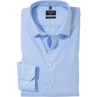 OLYMP Herren Hemd blau Slim Fit