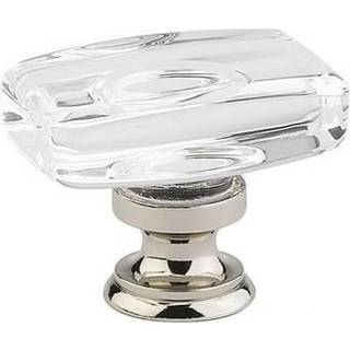 Emtek 86566us7 1.625 in. Windsor Crystal Cabinet Knob Fransk Antik messing