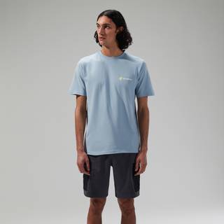 Unisex Natural Grit Short Sleeve T-Shirt - Blue