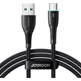 Joyroom Starry Series USB-kabel 3A USB til USB-C 1m - Sort