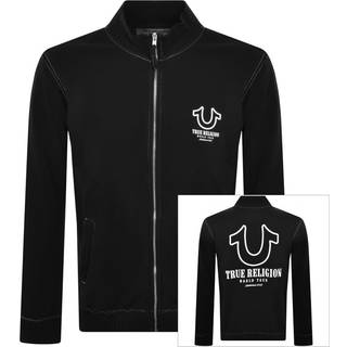True Religion Big T Full Zip Sweatshirt Black