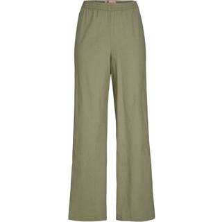 JJXX - Grøn - Jxpoppy Linen Hw Pant Pnt - X-Small