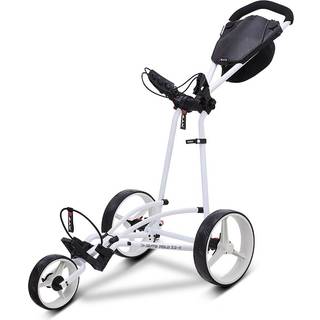 Big Max Autofold X2 Golfvogn - White