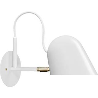 Væglampe Streck - Med koblingshus, Farve Hvid