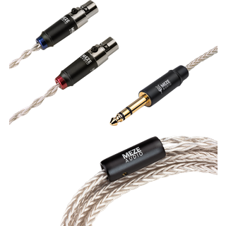 Meze mini XLR to 6.3 mm silver plated PCUHD premium cable