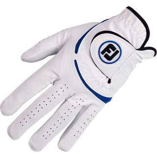 FootJoy Weathersof (2024) Syntetisk Herre Golfhandske - White/Blue - Venstre - Str. M