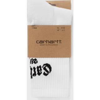 Onyx Socks - White/Black - Carhartt WIP - Hvid One Size