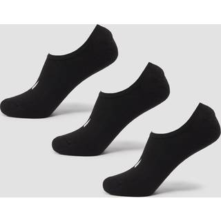 MP Unisex Invisible Socks (3 Pack) - Black - UK 12-14