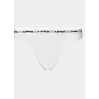 Calvin Klein Modern Logo Thong - White - Medium
