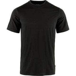 Fjällräven Abisko Wool S/S T-shirt Herrer størrelse XL farve sort