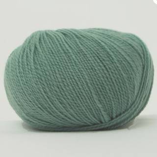 Hjertegarn Hjerte Fine Highland Wool - 100 % fin Uld Flaskegrøn 1420