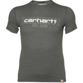 Carhartt Forces t-shirt koksgrå, kortærmet m/ logo, S 106653CRH-S