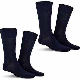KUNERT Men Herren Socken blau Baumwolle & Mix unifarben