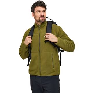 Haglöfs Mossa Pile Jacket Olive Green Men L -
