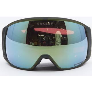 Oakley Skibrillers OO7104 FLIGHT TRACKER L 710471 Standard Solbriller Mænd Brun - Matte Dark Brushed - Standard