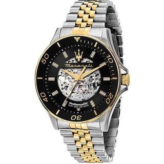 Maserati Sfida R8823140010 - Herre - 44 mm - Analog - Automatisk - Safirbelagt Mineralglas