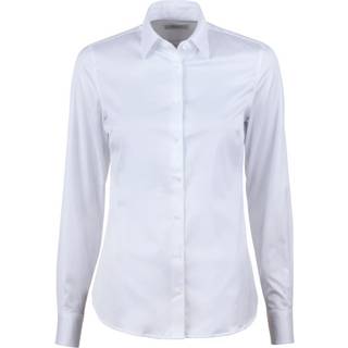 Stenströms Sibylla Hvid skjorte | Dame |Dameskjorter & Bluser | Slimline | Størrelse: 40 | Hvid | Solid